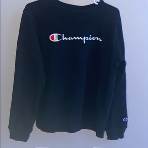 BARELY WORN boys champion crew neck